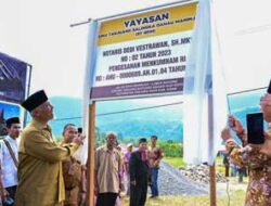 Rumah Gadang Suku Tanjuang Salingka Danau Maninjau Mulai Dibangun 8 Gubernur Mahyeldi hadiri peletakan batu pertama pembangunan rumah gadang Suku Tanjuang Salingka Danau Maninjau di Tanjuang Batuang