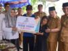 Bupati Agam Letakkan Batu Pertama Pembangunan Rumah Maswendi di Lubuak Panjang