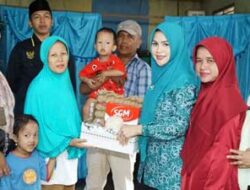 Penilaian Lomba Gerak PKK Tingkat Provinsi di Nagari Koto Laweh Dharmasraya