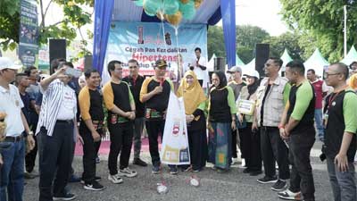 Peringatan Hari Bakti Dokter Indonesia (Hbdi) Ke-115 Tahun Di Kawasan Gor H. Agus Salim, Padang