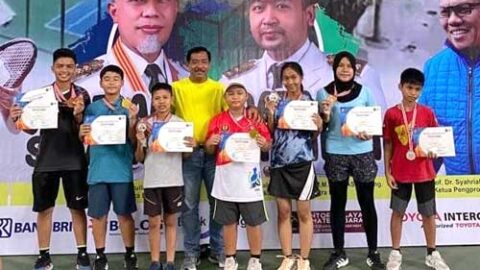 Petenis Pelti Sawahlunto Raih Prestasi Kejurnas Junior ITM Padang