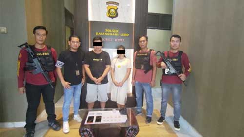 Polsek Batanghari Leko Ringkus 2 Tersangka Pengedar Narkoba Jenis Ekstasy