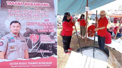 Pemkab Dharmasraya Sediakan Rendang untuk Duta Tagana se-Indonesia