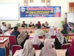 SMAN 1 Bukittinggi dalam Penilaian Perpustakaan tingkat Provinsi