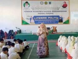 Santri Pontren Kauman Diberi Sosialisasi tentang Pemilu
