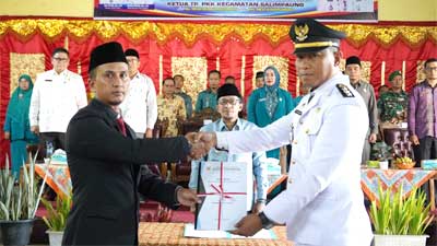 Sertijab Camat Salimpaung