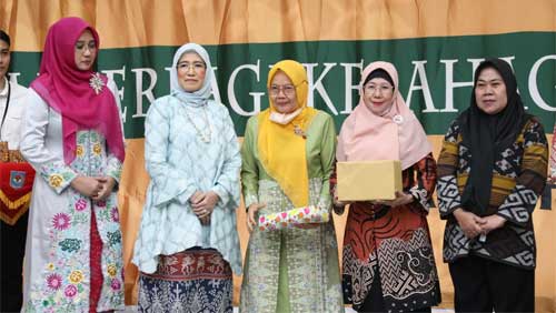 Dharma Wanita Persatuan (DWP) Kementerian Dalam Negeri (Kemendagri) menggelar acara Silaturahmi Keluarga Besar DWP Kemendagri