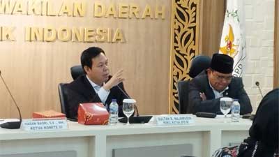 Wakil Ketua Dewan Perwakilan Daerah (DPD) RI, Sultan B Najamudin
