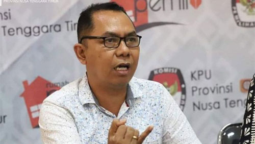 Ketua KPU NTT, Thomas Dohu