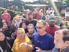 Wakil Walikota bersama Komisi III DPRD Padang Tinjau Kebakaran Pasar Raya