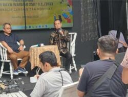 Staf Khusus Menteri Agama, Wibowo Prasetyo berikan keterangan pers