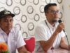 Lurah Kampung Manggis, Akbar Syahnan (kiri) bersama Plt. Kabid PIAK dan PD Dukcapil Kota Padang Panjang, Windo A. Rezzo