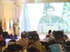 Sekjen Kemendagri, Suhajar Diantoro memberi ucapan selamat atas milad ESQ Leadership Center ke-23