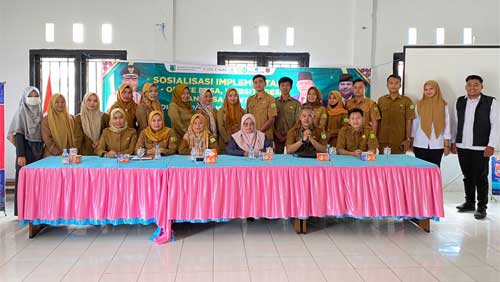Dinkominfo Muba sosialisasi E-office sekaligus website dan desa cantik di Desa Lais, Kecamatan Lais