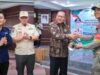 Pj Sekda Musni Wijaya lepas rombongan Anggota Korps Musik Satuan Polisi Pamong Praja (Satpol PP) latihan bersama ke Kota Jambi