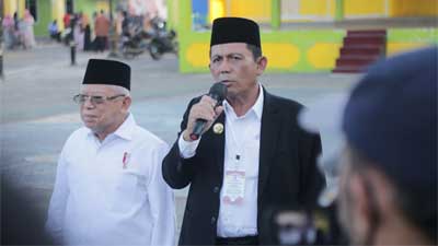 Gubernur Kepulauan Riau, Ansar Ahmad (Kanan) Bersama Wakil Presiden Ri, Kh. Ma’ruf Amin