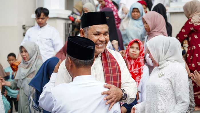 Bupati Solok Shalat Idul Adha Kurban Bersama di Islamic Center Koto Baru