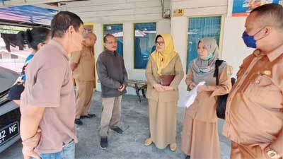 Disperdakop UKM Padang Panjang Tinjau ke Lapangan