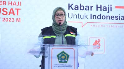 Kepala Seksi Layanan Kedatangan dan Kepulangan, PPIH Daker Mekkah, Edayanti Dasril