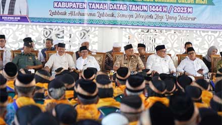 Bupati Eka Putra Lepas 336 JCH Tanah Datar