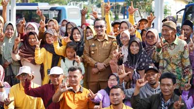 20 kelompok tani se-Lintau Buo Utara ke Penas Tani tahun 2023