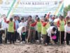 Mendag bersama Mentan Hadiri Gerakan Tanam Bersama Kedelai di Lampung