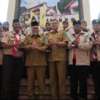 15 pembina pramuka Kwartir Cabang 11 Kota Sawahlunto mengikuti kegiatan Karang Pamitran Nasional di bumi perkemahan Cibubur Jakarta 3 sampai 8 Juli 2023