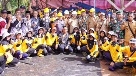 Resmikan Operasional Cocopeat dan Cocofiber di Lalan, Pj Bupati Muba Inisiasi Ratusan Ton Limbah Kelapa Jadi Cuan