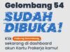 Kartu Prakerja Gelombang 54