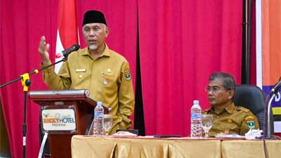 Buka Rakor LPM, Ini Pesan Gubernur Sumbar 1 Rakor LPM se-Sumbar