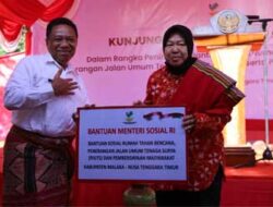 Mensos Bantu 100 Unit Rumah Tahan Bencana bagi Warga Perbatasan di Malaka NTT