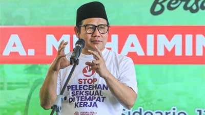 Wakil Ketua DPR RI bidang Korkesra, Abdul Muhaimin Iskandar
