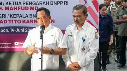 Gerbangdutas Mulai, Mendagri Tito Minta BNPP Kawal Alokasi Dana ke Perbatasan Maluku