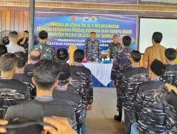 Adakan Pelatihan Budidaya Ikan Kerapu Bebek, Pj Wali Nagari Sungai Nyalo Apresiasi Lantamal II Padang