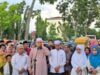 Pelepasan Jemaah Calon Haji Pasaman Barat ke Asrama Haji Padang