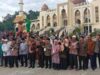 Pelepasan 118 Jemaah Calon Haji Padang Panjang ke Embarkasi Padang