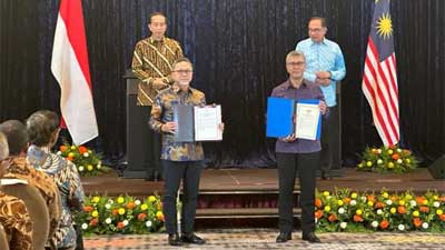 Mendag Tandatangani Pembaruan Perjanjian Perdagangan Perbatasan Indonesia-Malaysia