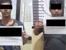Satresnarkoba Polres Dharmasraya Ringkus 2 Pengedar Sabu-sabu