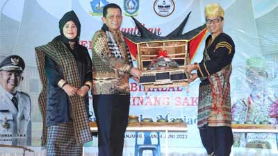 Gubernur Kepri Hadiri Pengukuhan Persatuan Minang Sakato Bintan