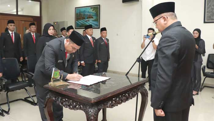 Pj Sekda Muba Lantik 18 Pejabat Administrasi dan Fungsional 1 Pj Sekda Muba Lantik 18 Pejabat Administrasi dan Fungsional