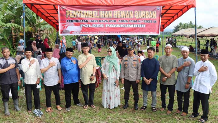 Polres Payakumbuh Gelar Kurban Presisi