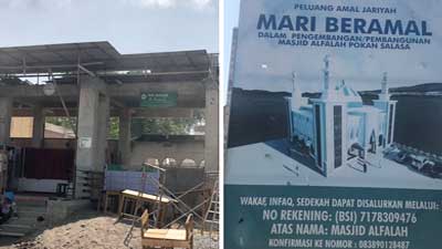 Rehab Masjid Al-Falah Pakan Salasa