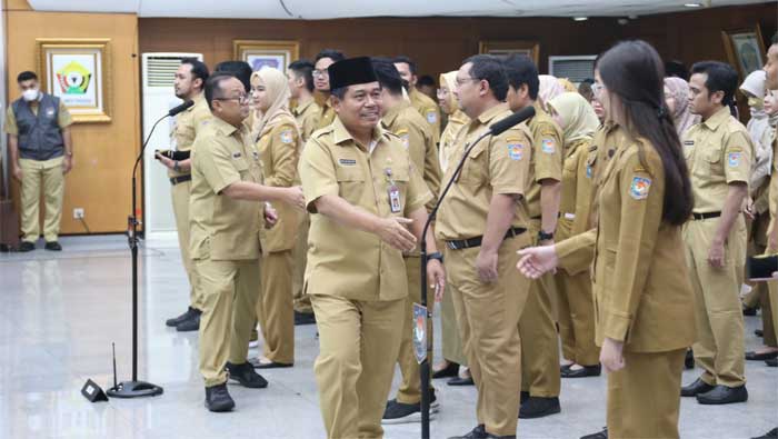 Sekjen Kemendagri Lantik 121 Pejabat Fungsional