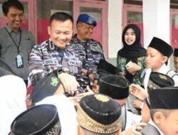 TNI AL Lanal Banten Gelar Syukuran Pembangunan Madrasah Ibtidaiyah Al Fatwa