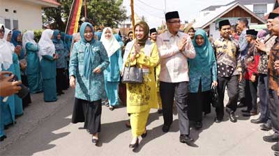 Tim Penilai Lomba Gerakan PKK Provinsi Kunjungi Kelurahan Koto Tangah Payakumbuh