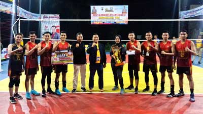 Tim Polda Sumbar Juara Piala Kapolres Pasaman Barat