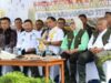Acara Panen Raya Padi di Desa Mantawa