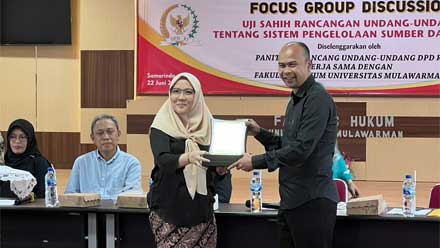 Uji Sahih RUU Sistem Pengelolaan Sumber Daya Alam di Universitas Mulawarman Samarinda