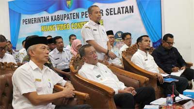 Kementerian Pemberdayaan Perempuan dan Perlindungan Anak kembali melakukan Verifikasi Lapangan Hybrid Evaluasi KLA 2023 secara zoom meeting