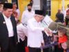 Wapres Ma'ruf Amin saat meninjau posyandu Kasih Ibu II di Desa Ekang Anculai, Kecamatan Teluk Sebong Kabupaten Bintan